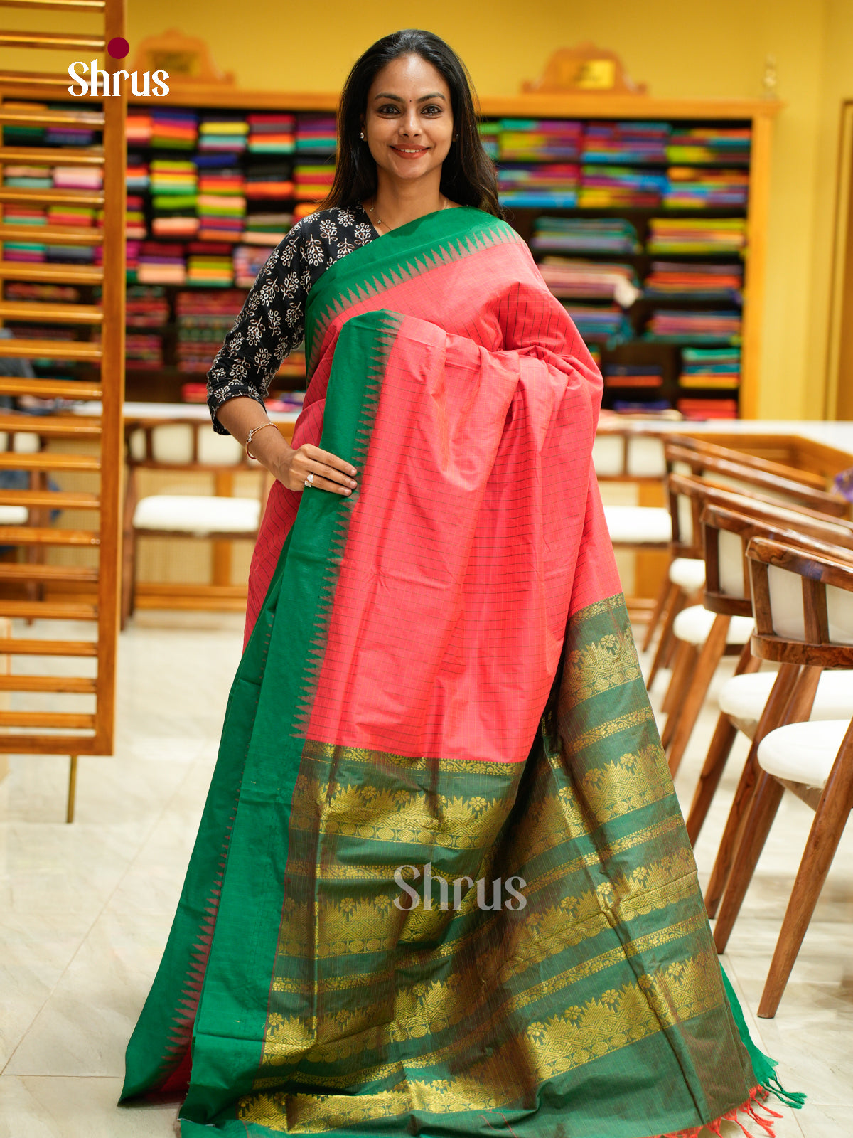 Kalyani Cotton Saree - EES26015 - Shop on Shrus.com