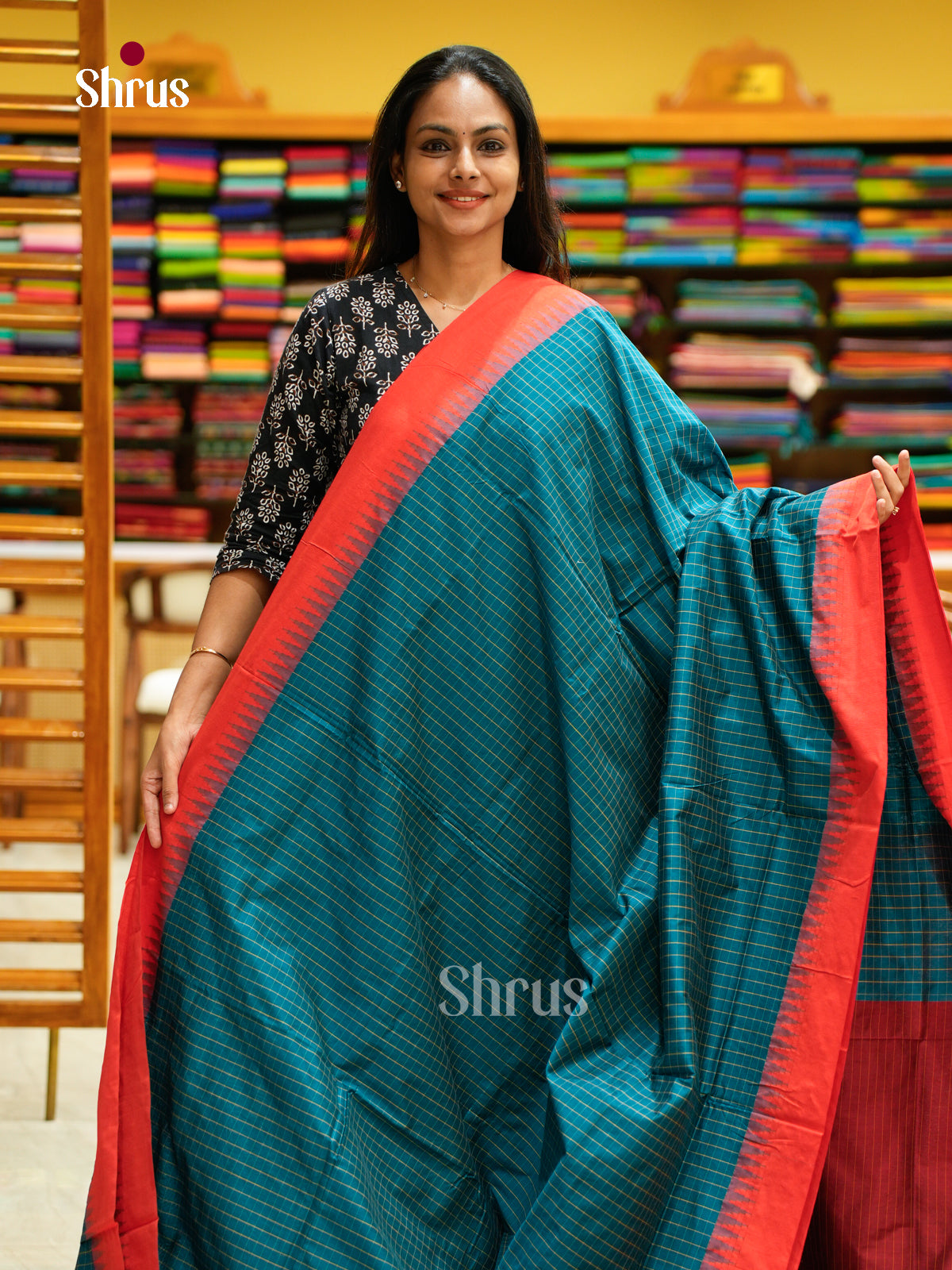 Kalyani Cotton Saree - EES26017 - Shop on Shrus.com