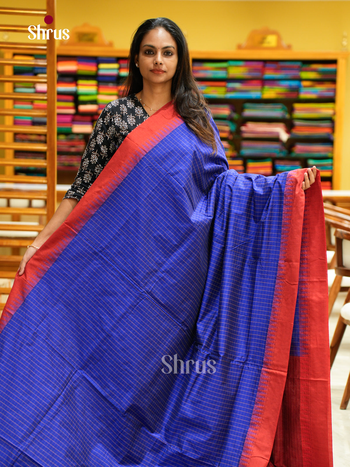 Kalyani Cotton Saree - EES26019 - Shop on Shrus.com
