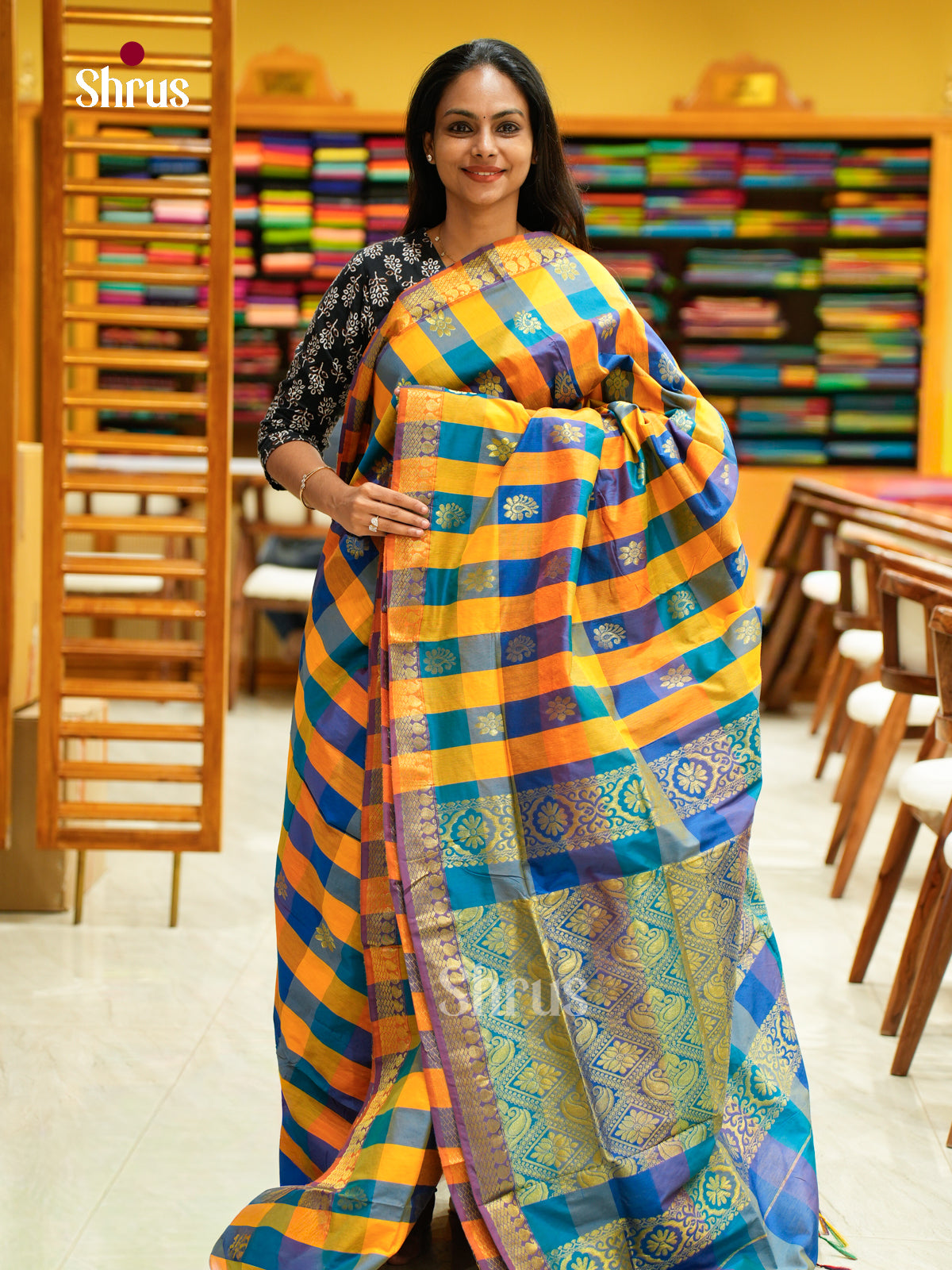 Kalyani Cotton Saree - EES26021 - Shop on Shrus.com