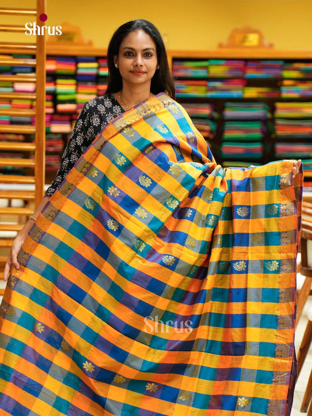 Kalyani Cotton Saree - EES26021 - Shop on Shrus.com