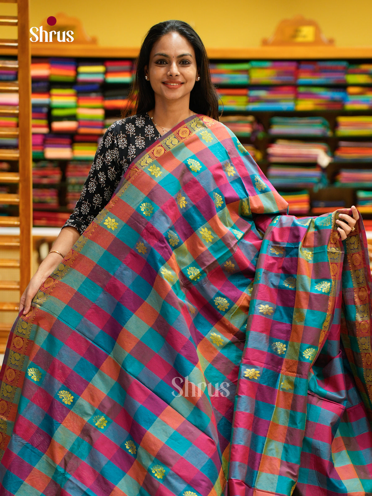 Kalyani Cotton Saree - EES26024 - Shop on Shrus.com