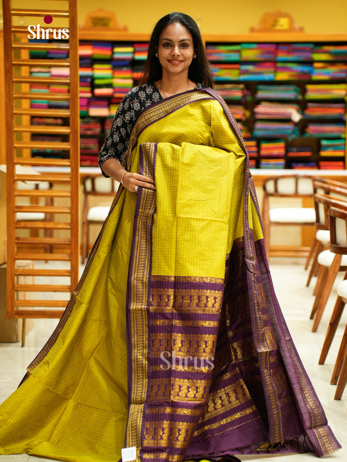 Kalyani Cotton Saree - EES26028 - Shop on Shrus.com