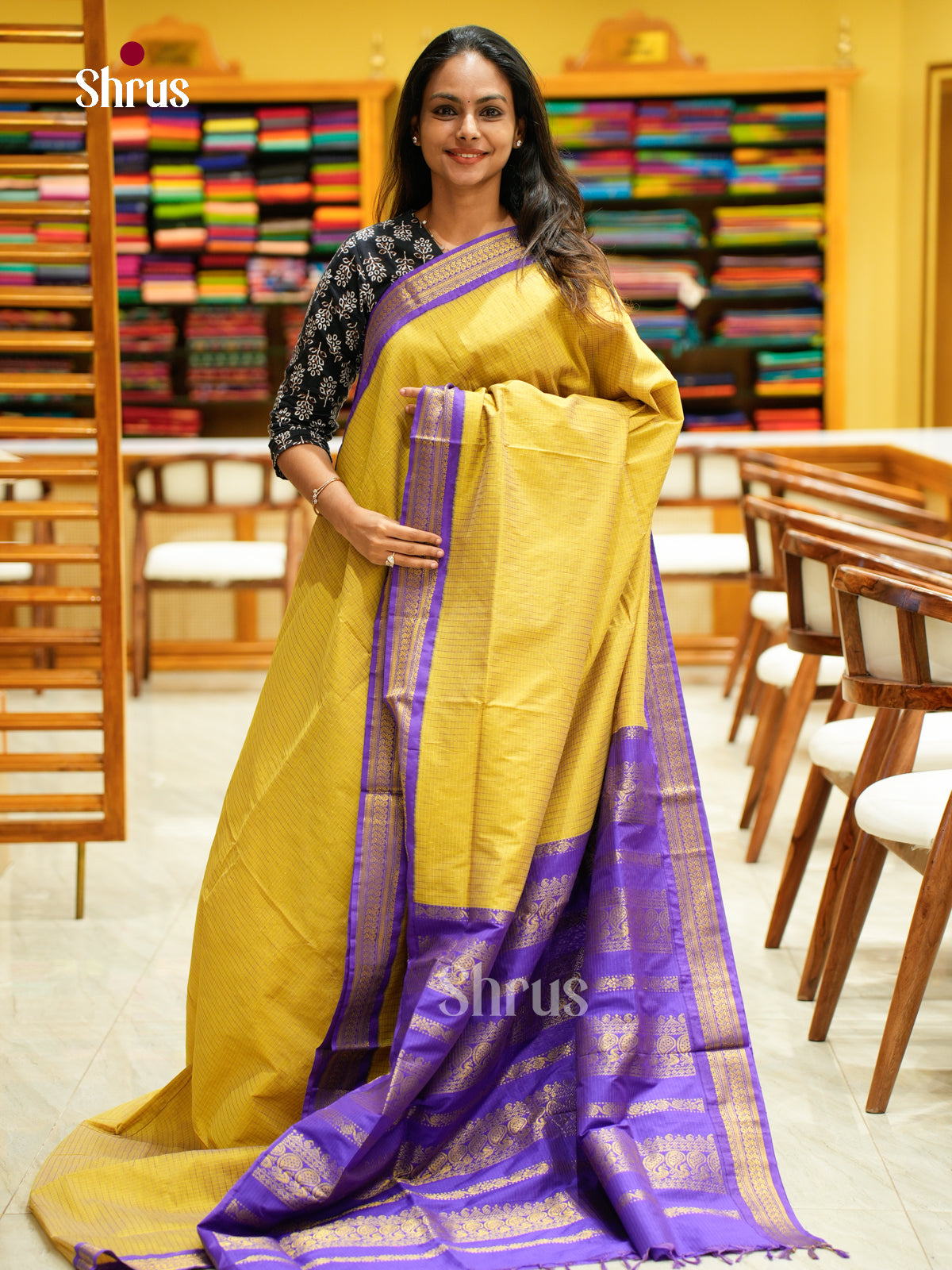 Kalyani Cotton Saree - EES26030 - Shop on Shrus.com