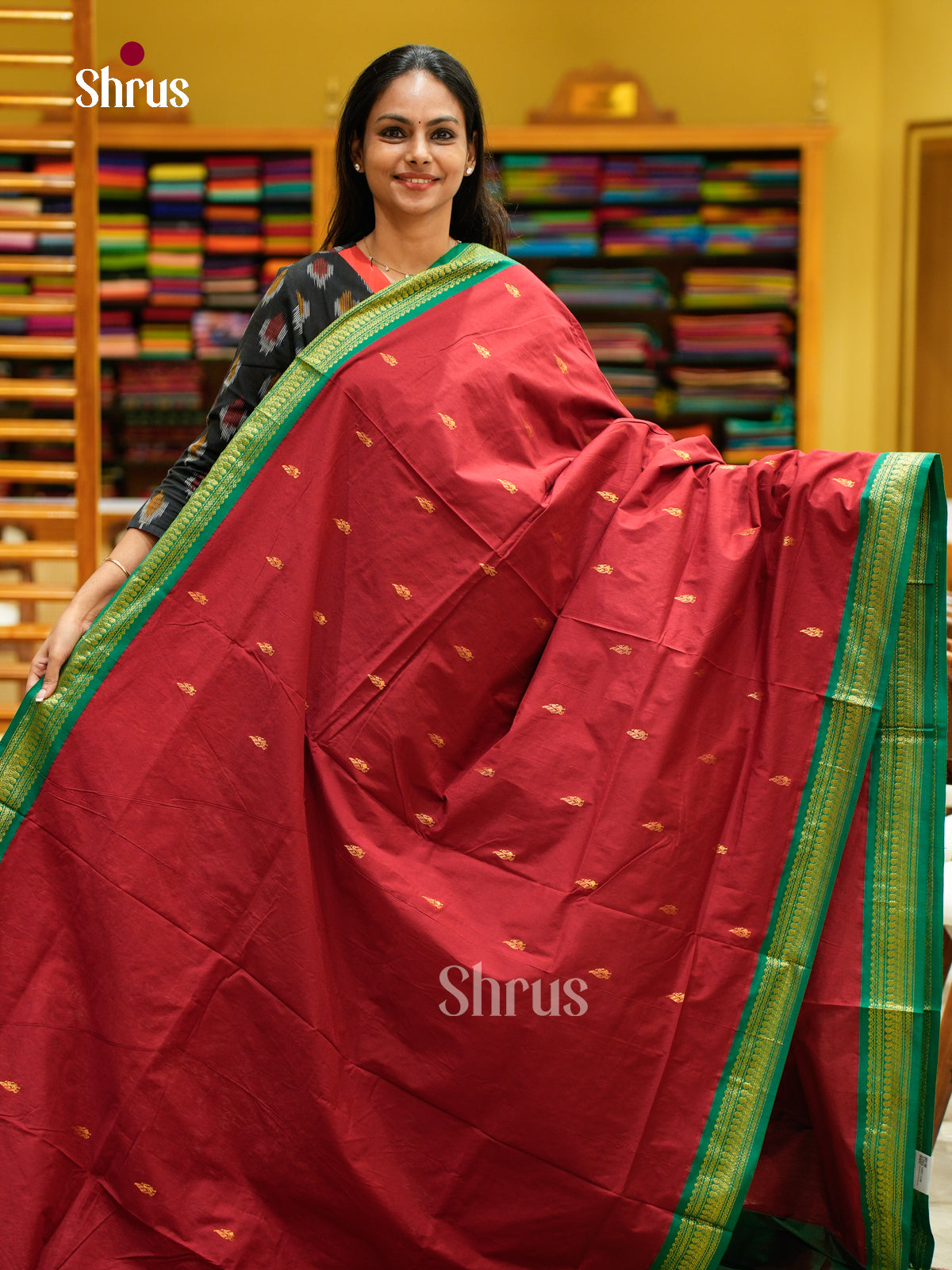 Kalyani Cotton Saree - EES26053 - Shop on Shrus.com