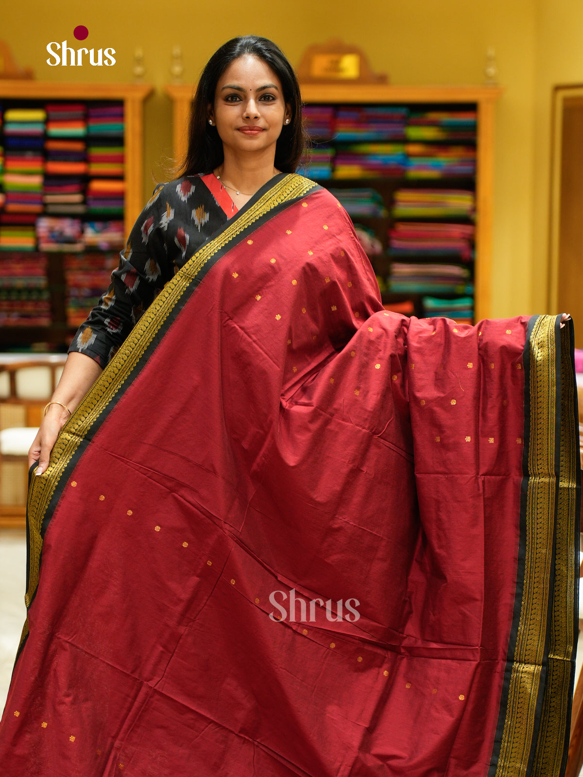 Kalyani Cotton Saree - EES26056 - Shop on Shrus.com