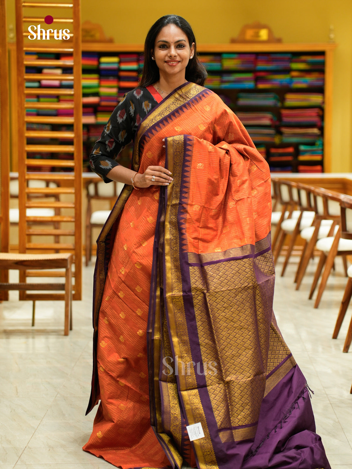 Kalyani Cotton Saree - EES26074 - Shop on Shrus.com