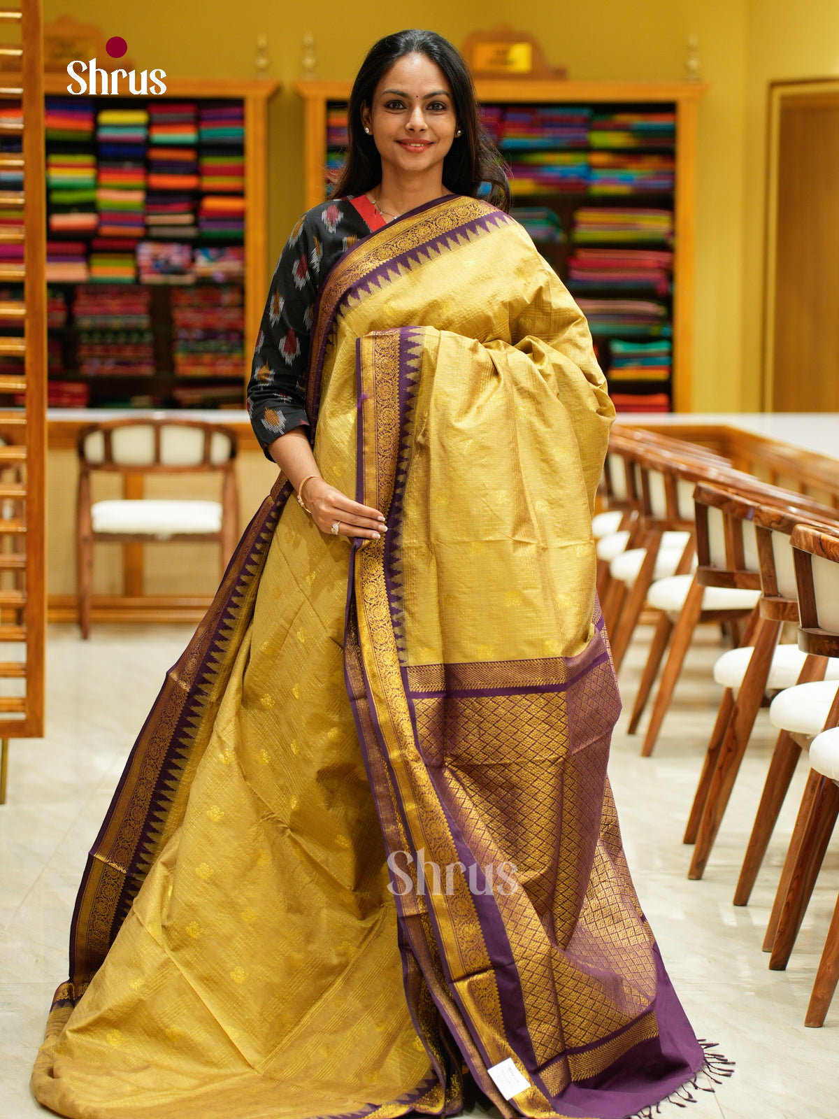 Kalyani Cotton Saree - EES26077 - Shop on Shrus.com