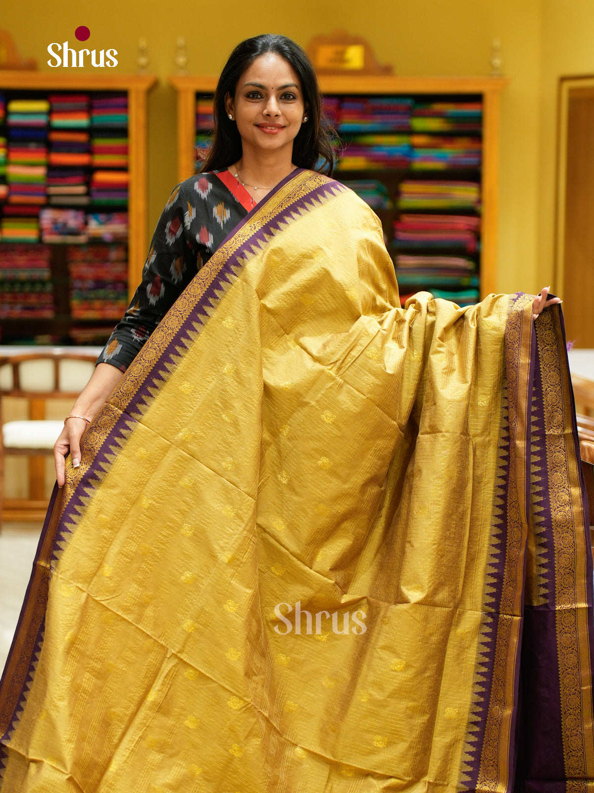 Kalyani Cotton Saree - EES26077 - Shop on Shrus.com