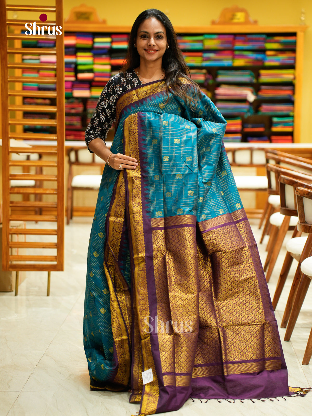 Kalyani Cotton Saree - EES26078 - Shop on Shrus.com