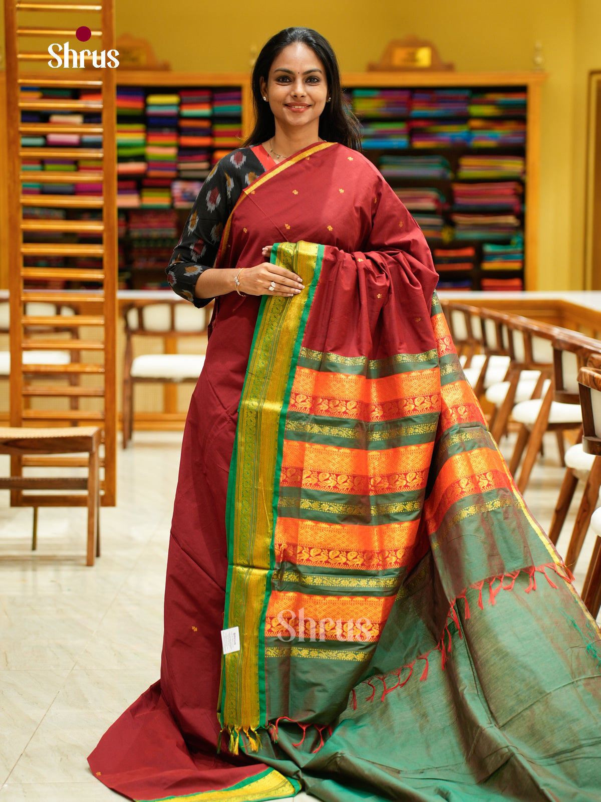 Kalyani Cotton Saree - EES26080 - Shop on Shrus.com