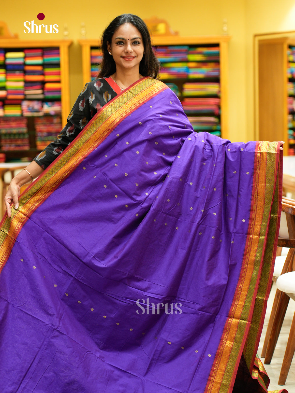 Kalyani Cotton Saree - EES26086 - Shop on Shrus.com
