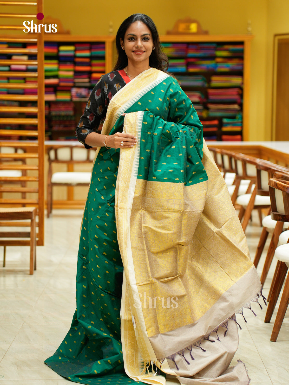 Kalyani Cotton Saree - EES26088 - Shop on Shrus.com