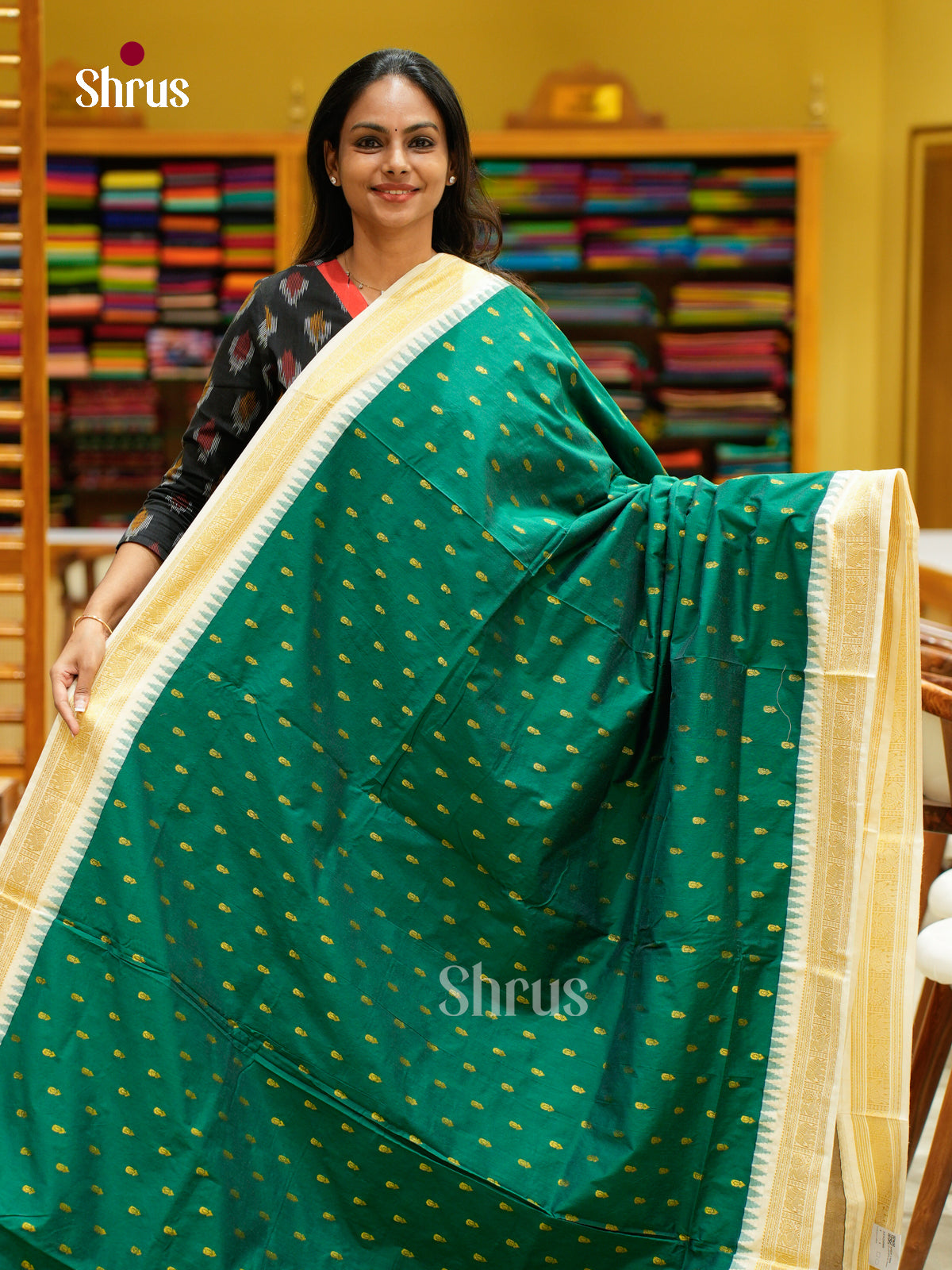 Kalyani Cotton Saree - EES26088 - Shop on Shrus.com