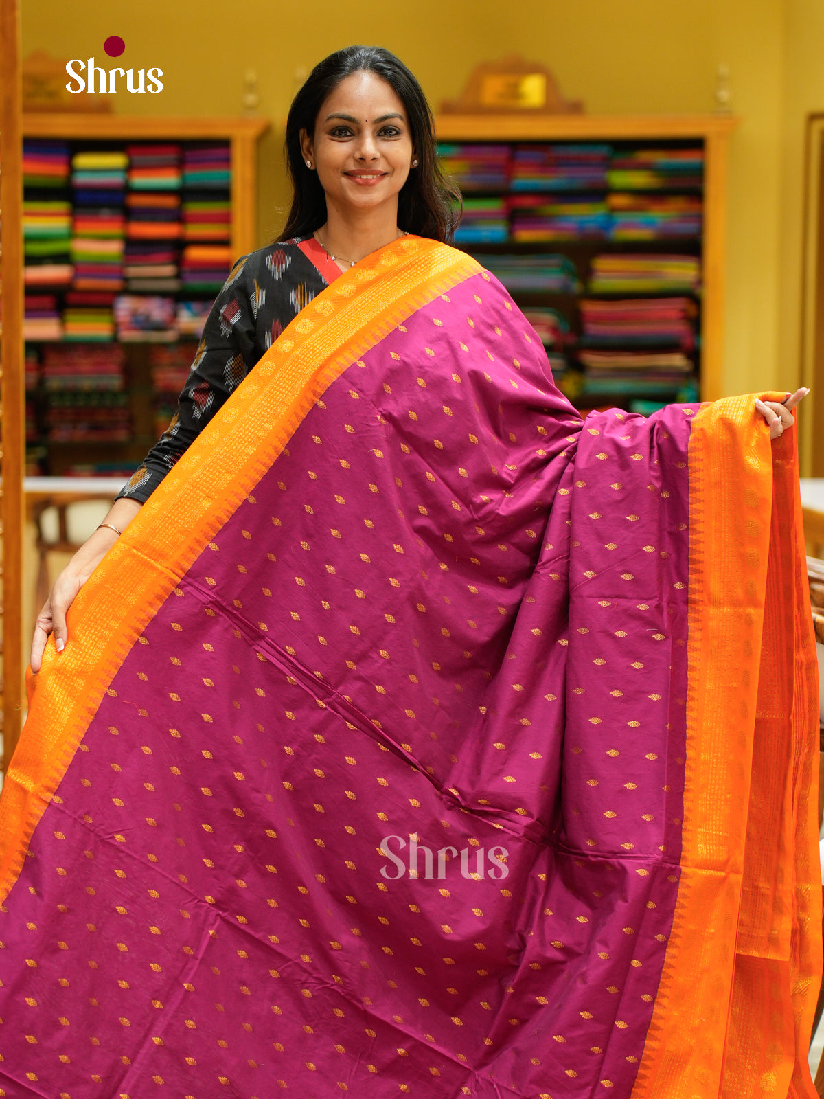 Kalyani Cotton Saree - EES26090 - Shop on Shrus.com