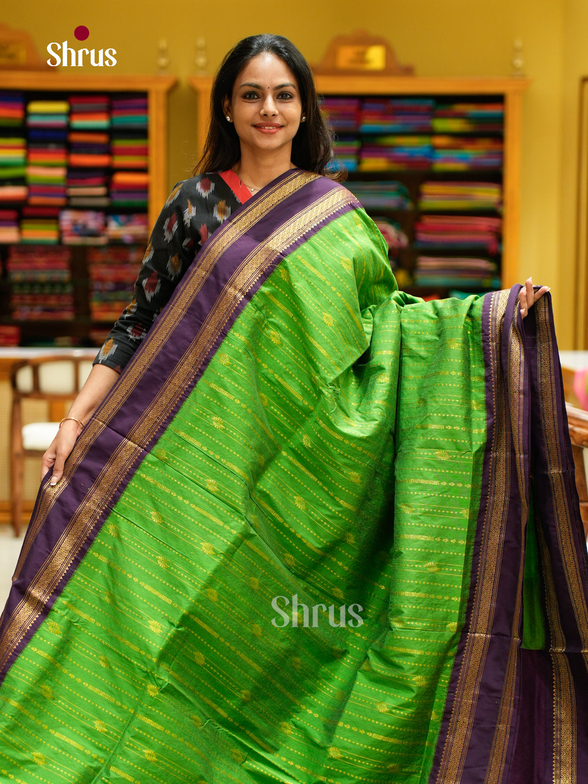 Kalyani Cotton Saree - EES26100 - Shop on Shrus.com