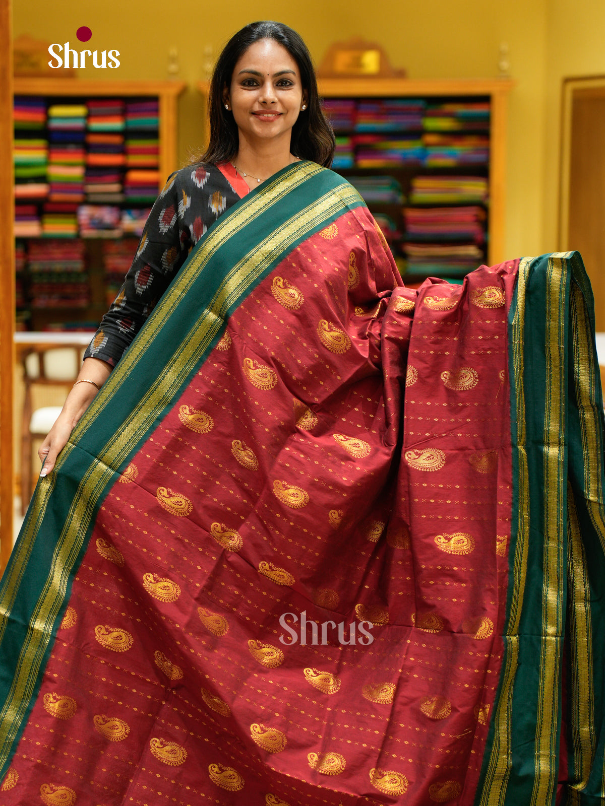 Kalyani Cotton Saree - EES26103 - Shop on Shrus.com