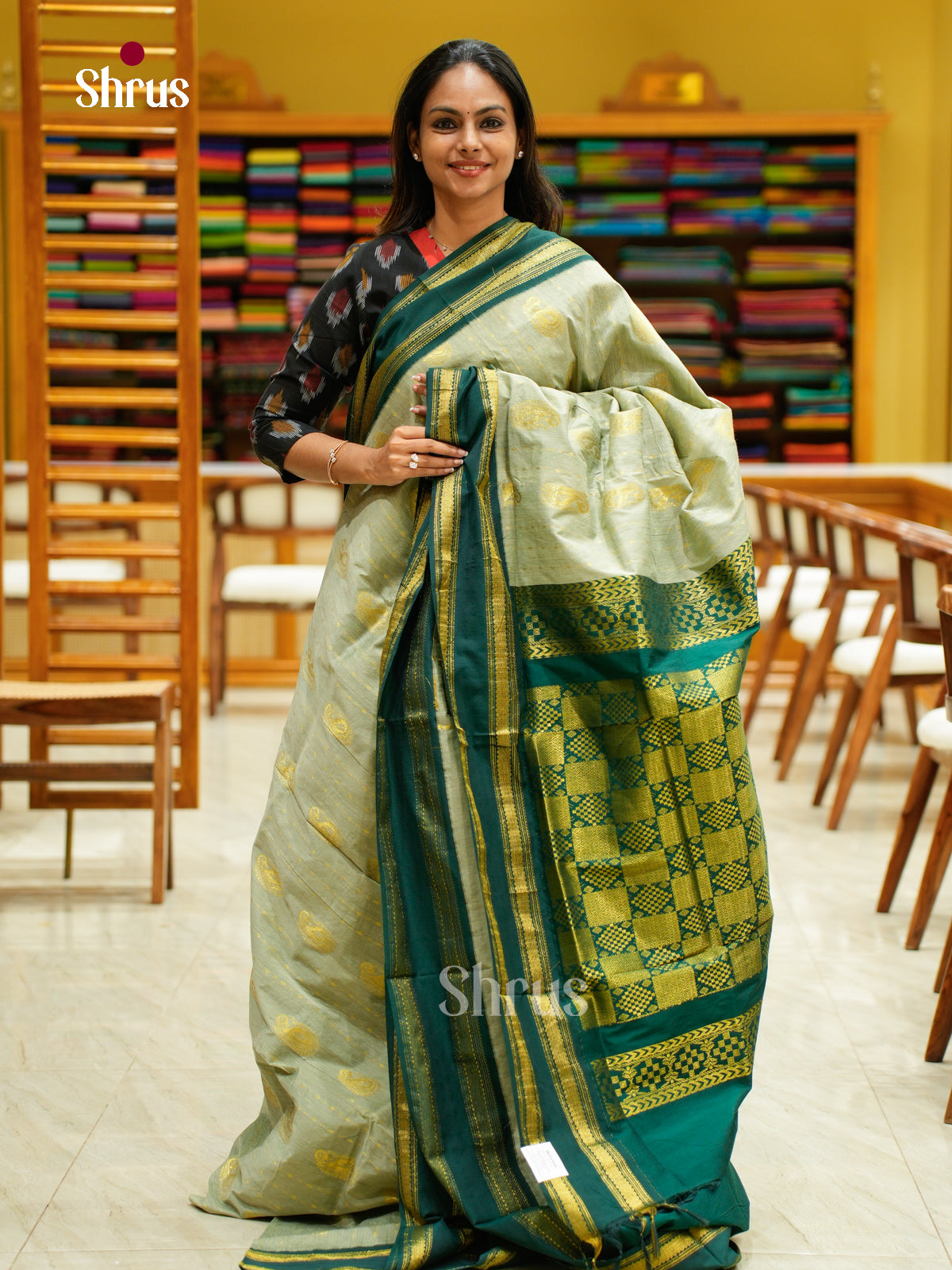 Kalyani Cotton Saree - EES26105 - Shop on Shrus.com