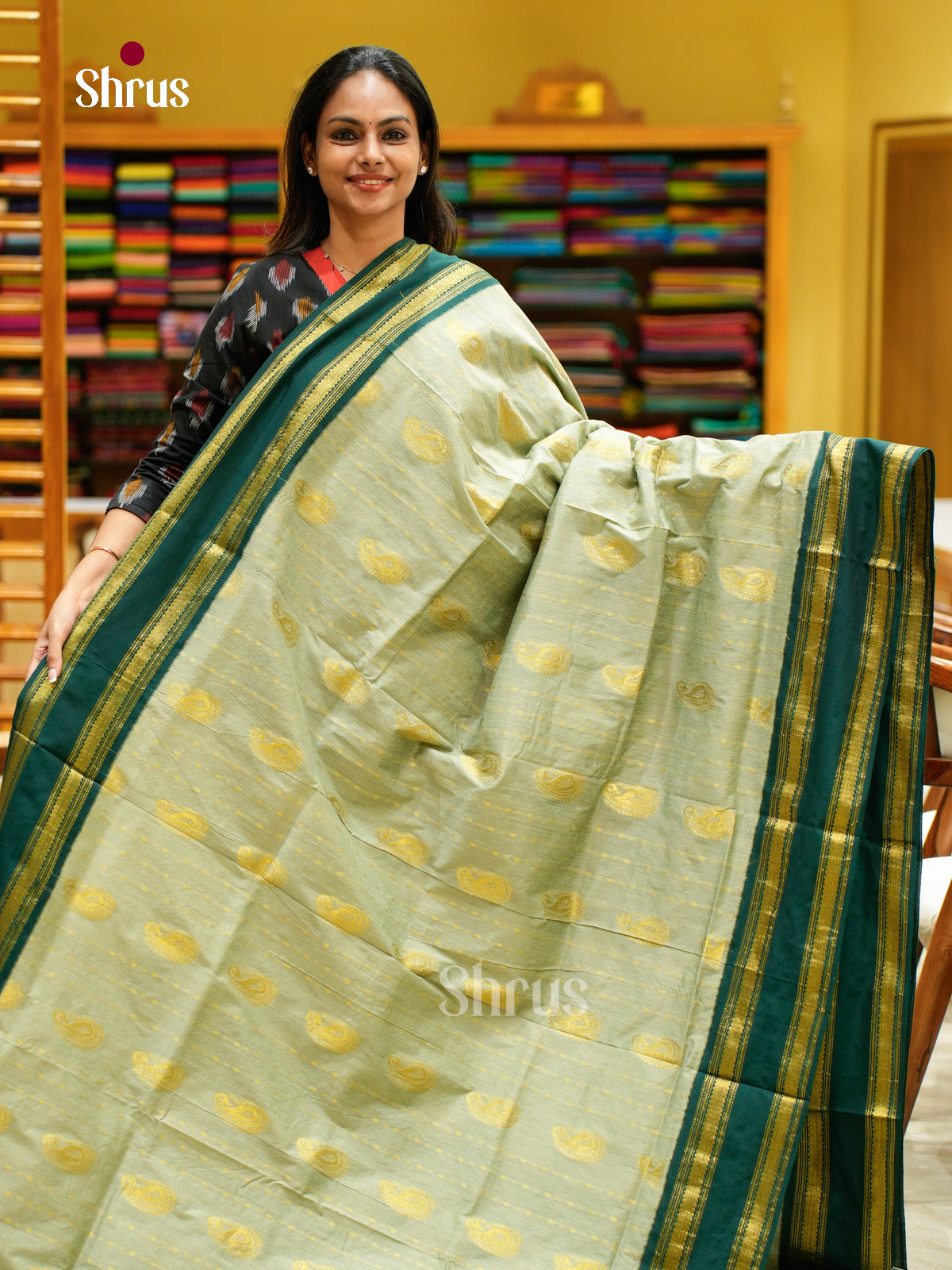 Kalyani Cotton Saree - EES26105 - Shop on Shrus.com