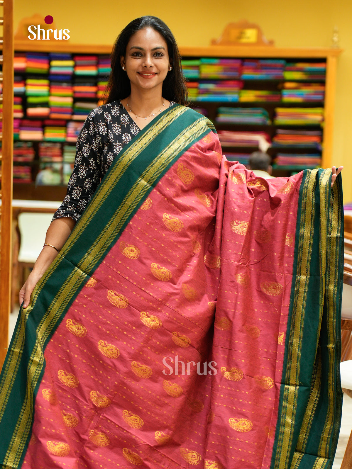 Kalyani Cotton Saree - EES26107 - Shop on Shrus.com