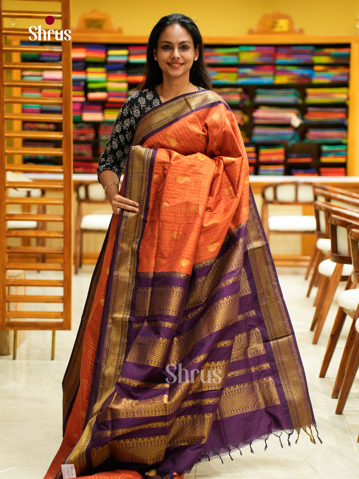 Kalyani Cotton Saree - EES26109 - Shop on Shrus.com
