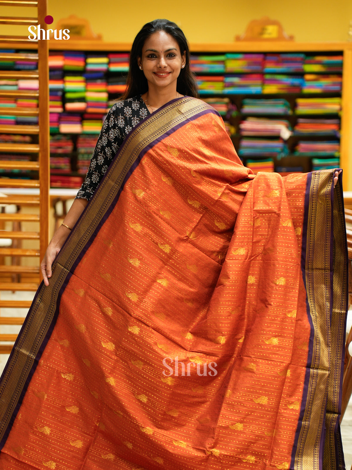 Kalyani Cotton Saree - EES26109 - Shop on Shrus.com