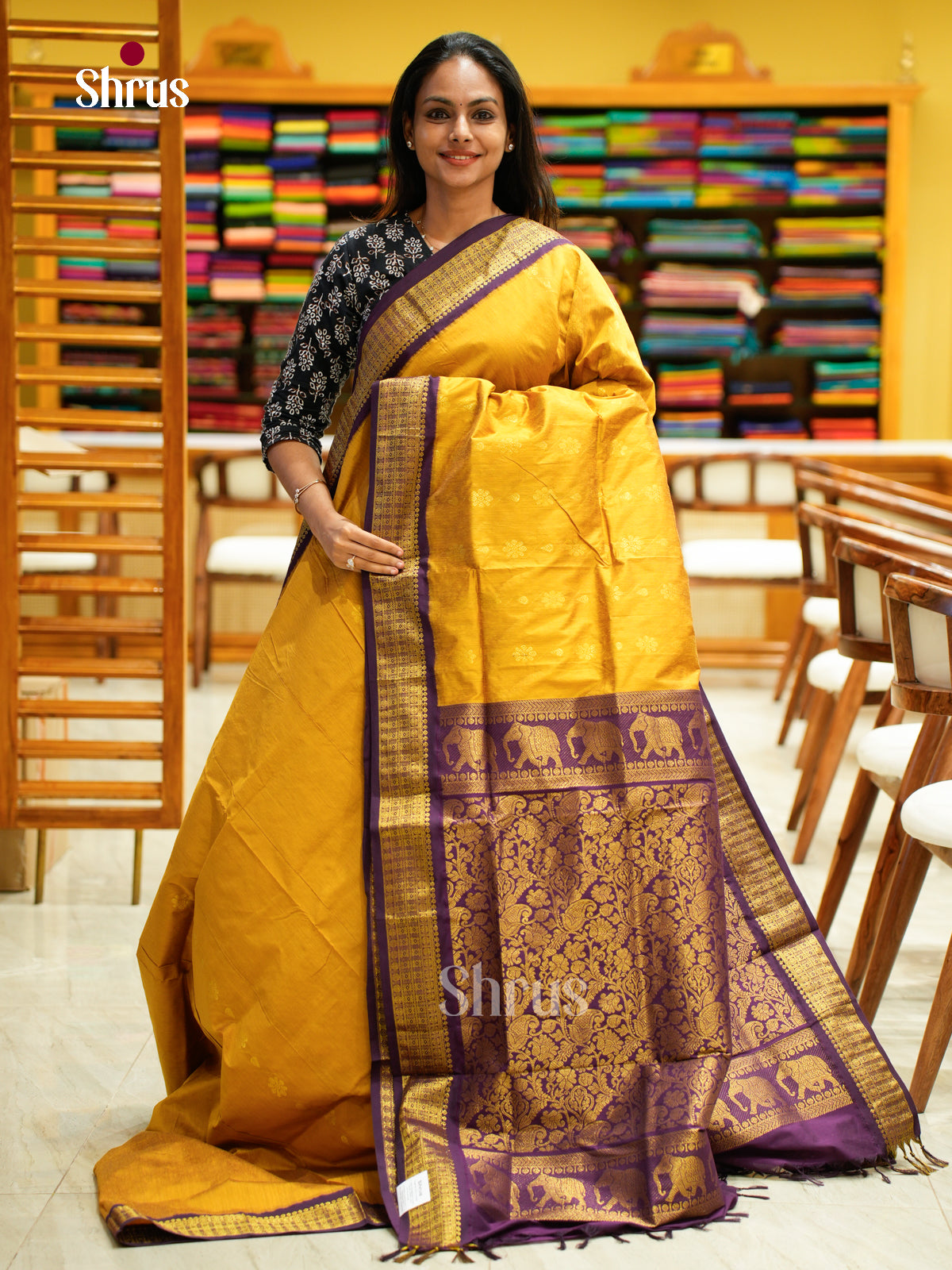 Kalyani Cotton Saree - EES26120 - Shop on Shrus.com