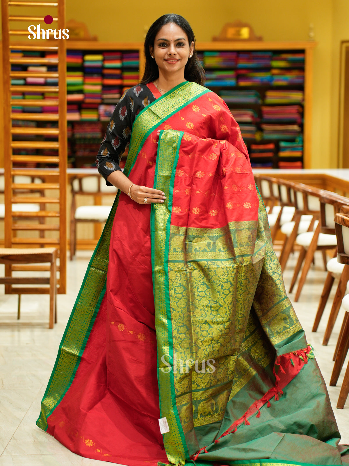 Kalyani Cotton Saree - EES26122 - Shop on Shrus.com