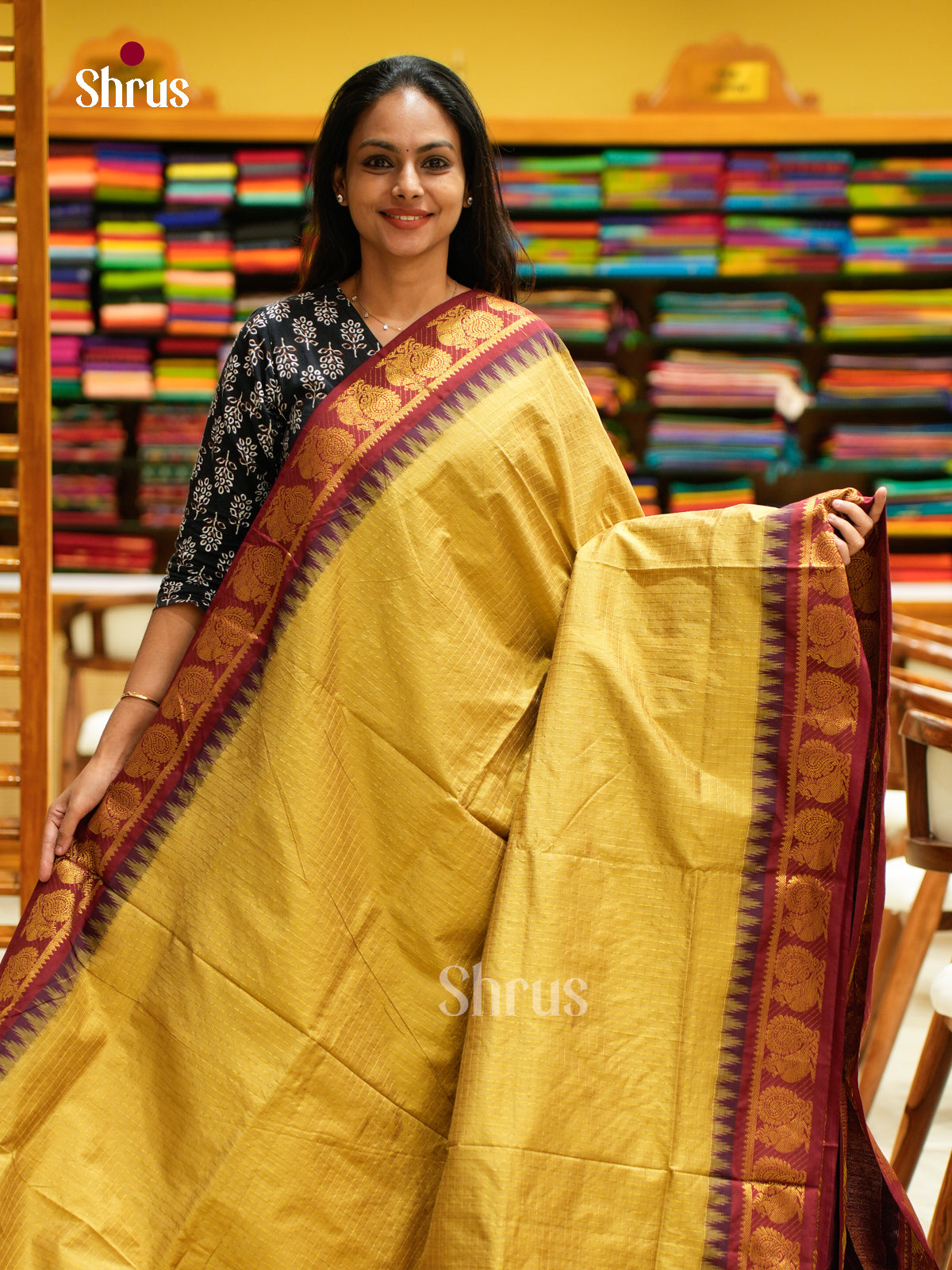Kalyani Cotton Saree - EES26127 - Shop on Shrus.com