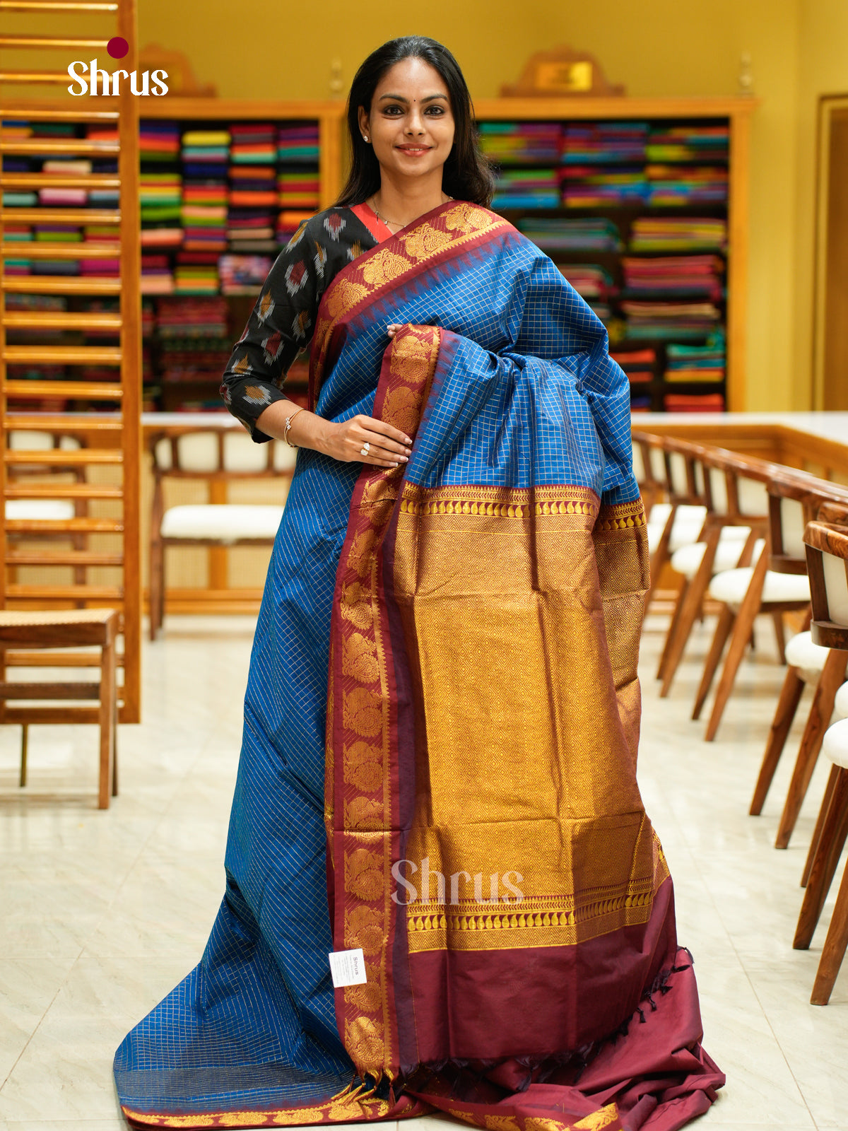 Kalyani Cotton Saree - EES26129 - Shop on Shrus.com