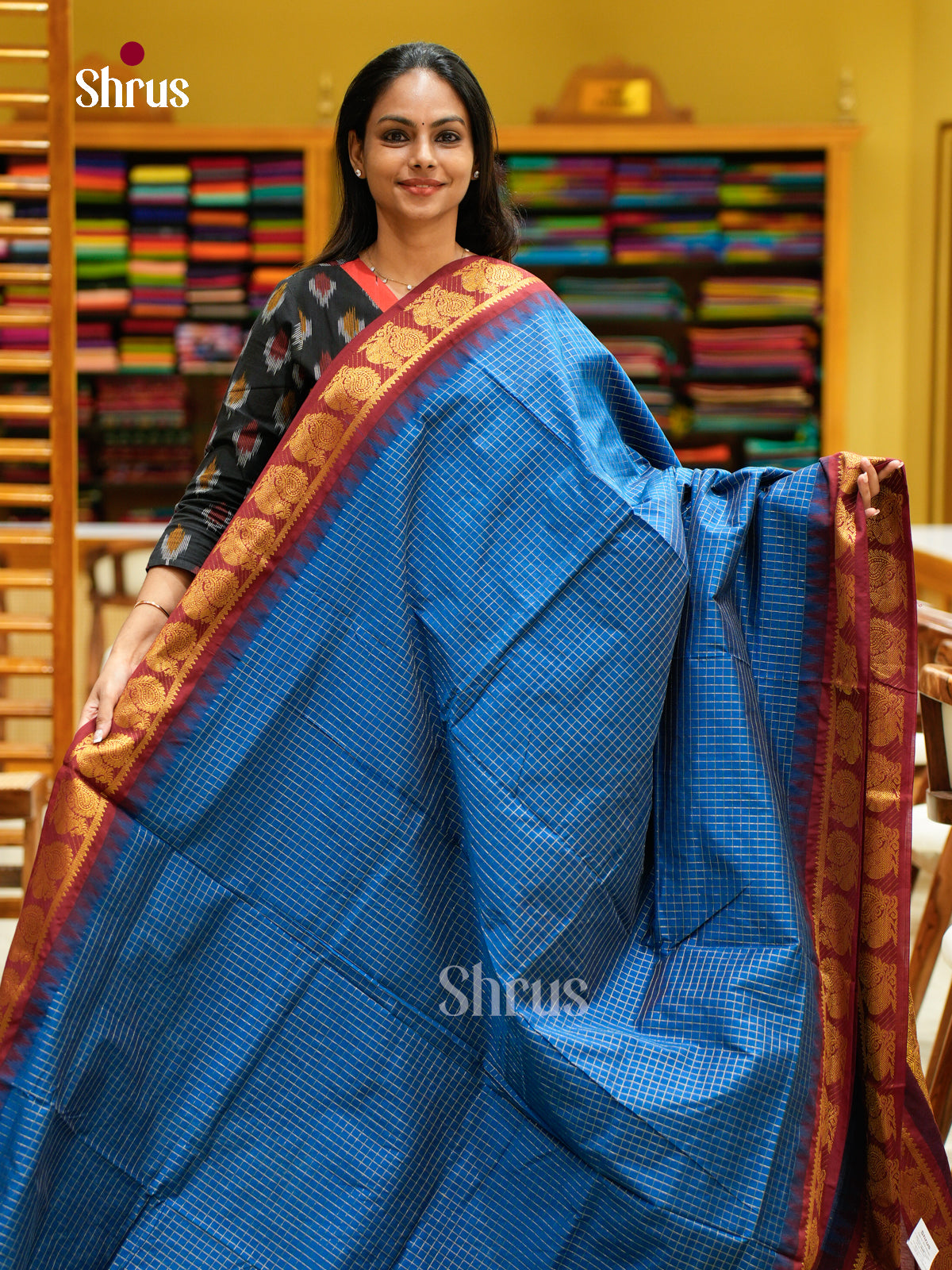 Kalyani Cotton Saree - EES26129 - Shop on Shrus.com