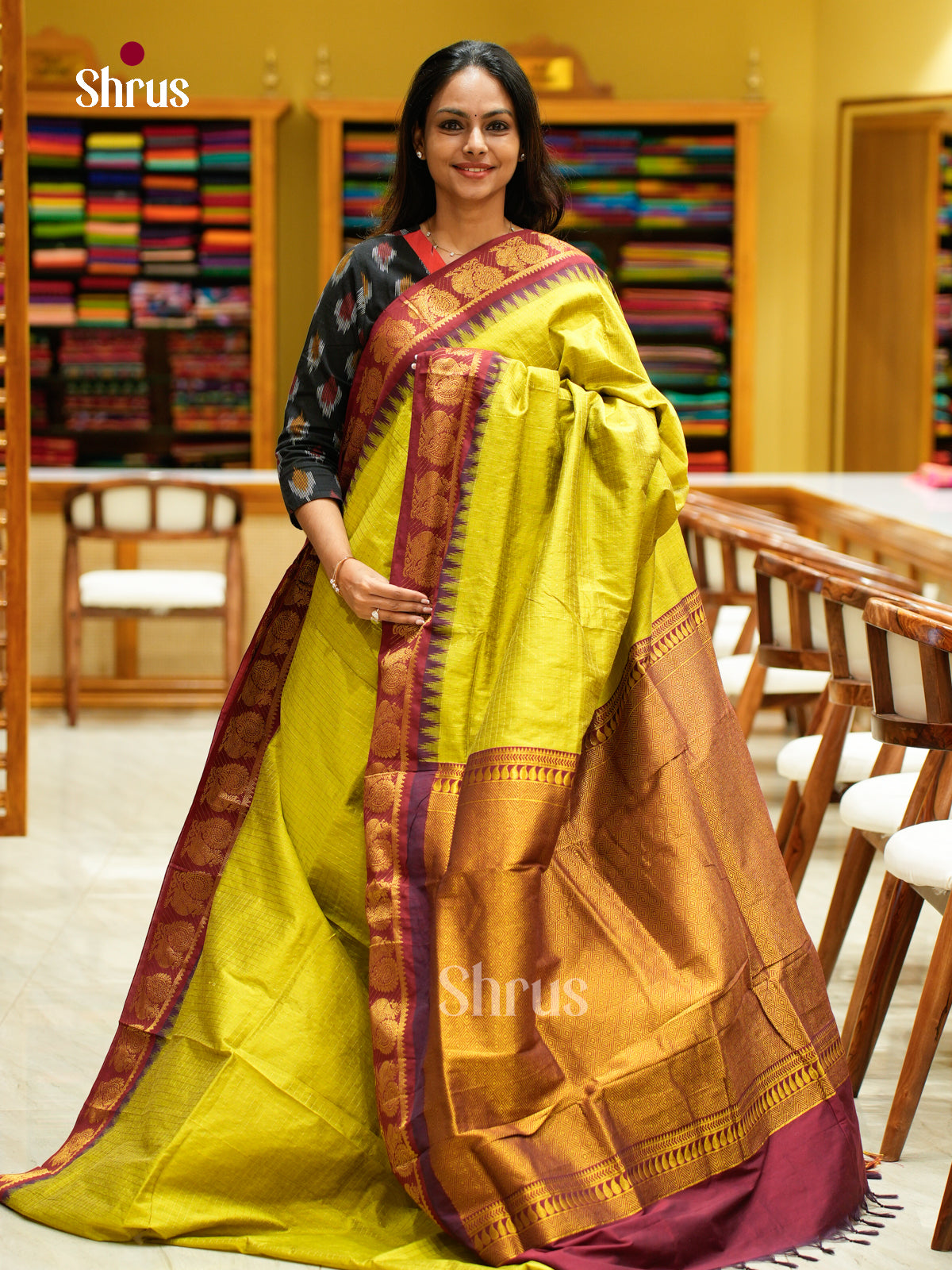 Kalyani Cotton Saree - EES26130 - Shop on Shrus.com