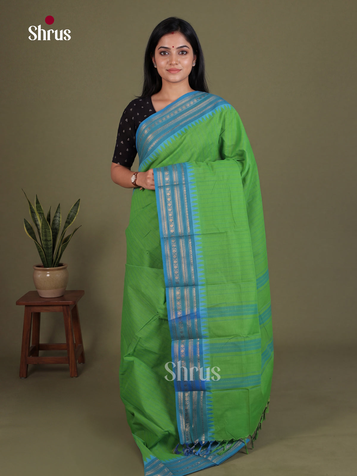 Chettinad Cotton Saree - EES26149
