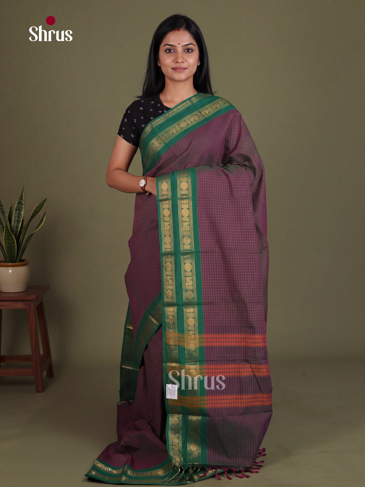 Chettinad Cotton Saree - EES26154