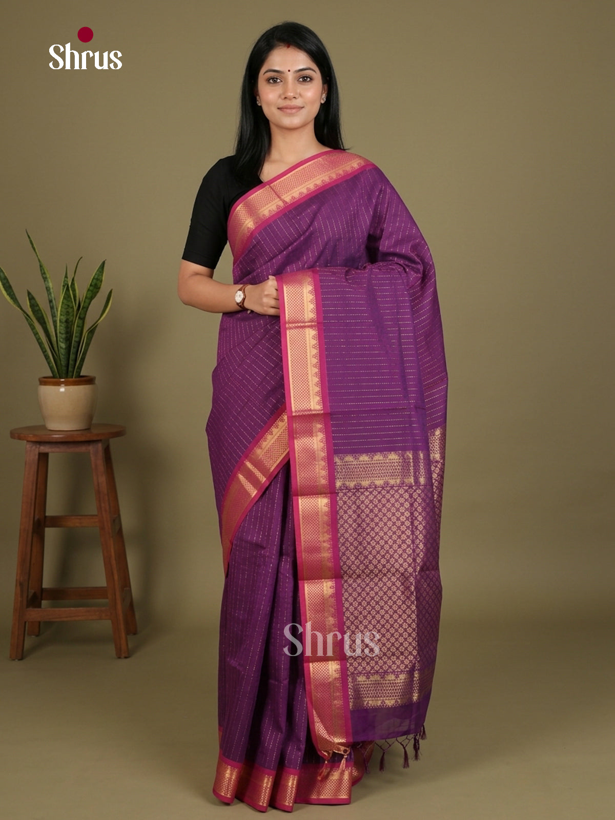Chettinad Cotton Saree - EES26166