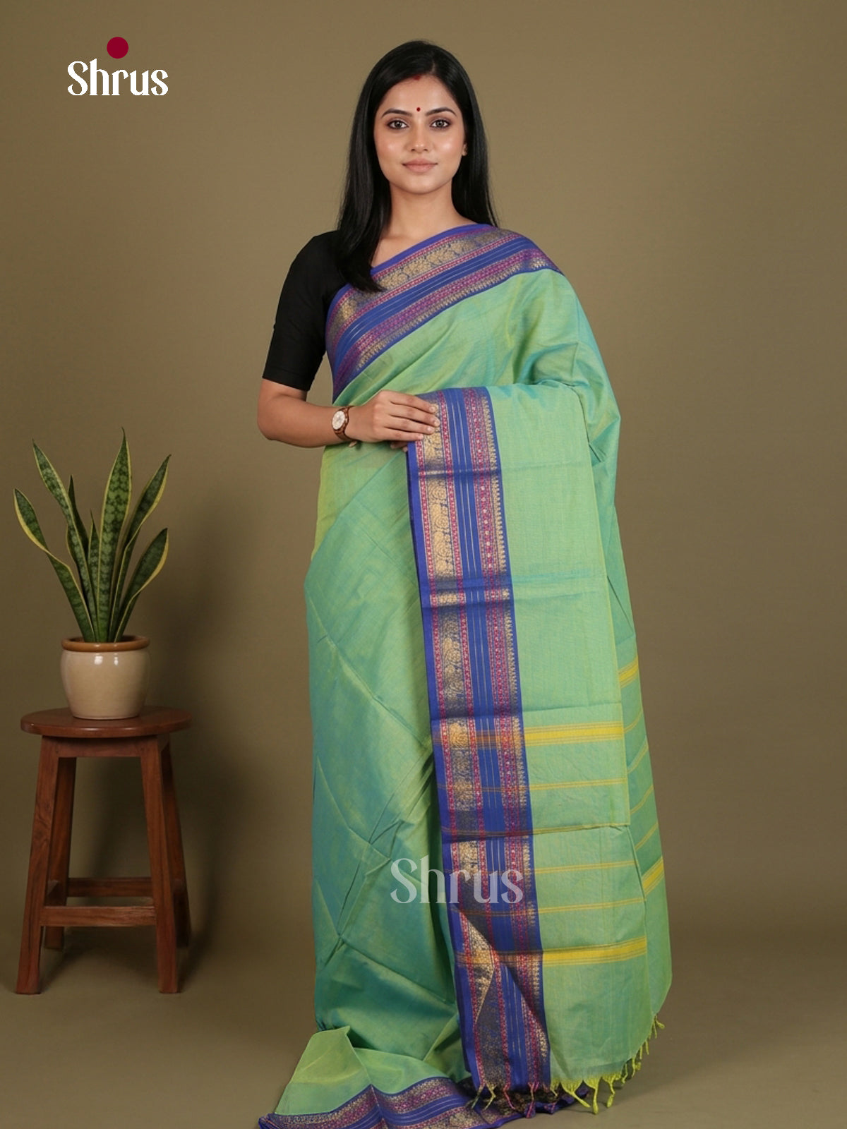 Chettinad Cotton Saree - EES26180