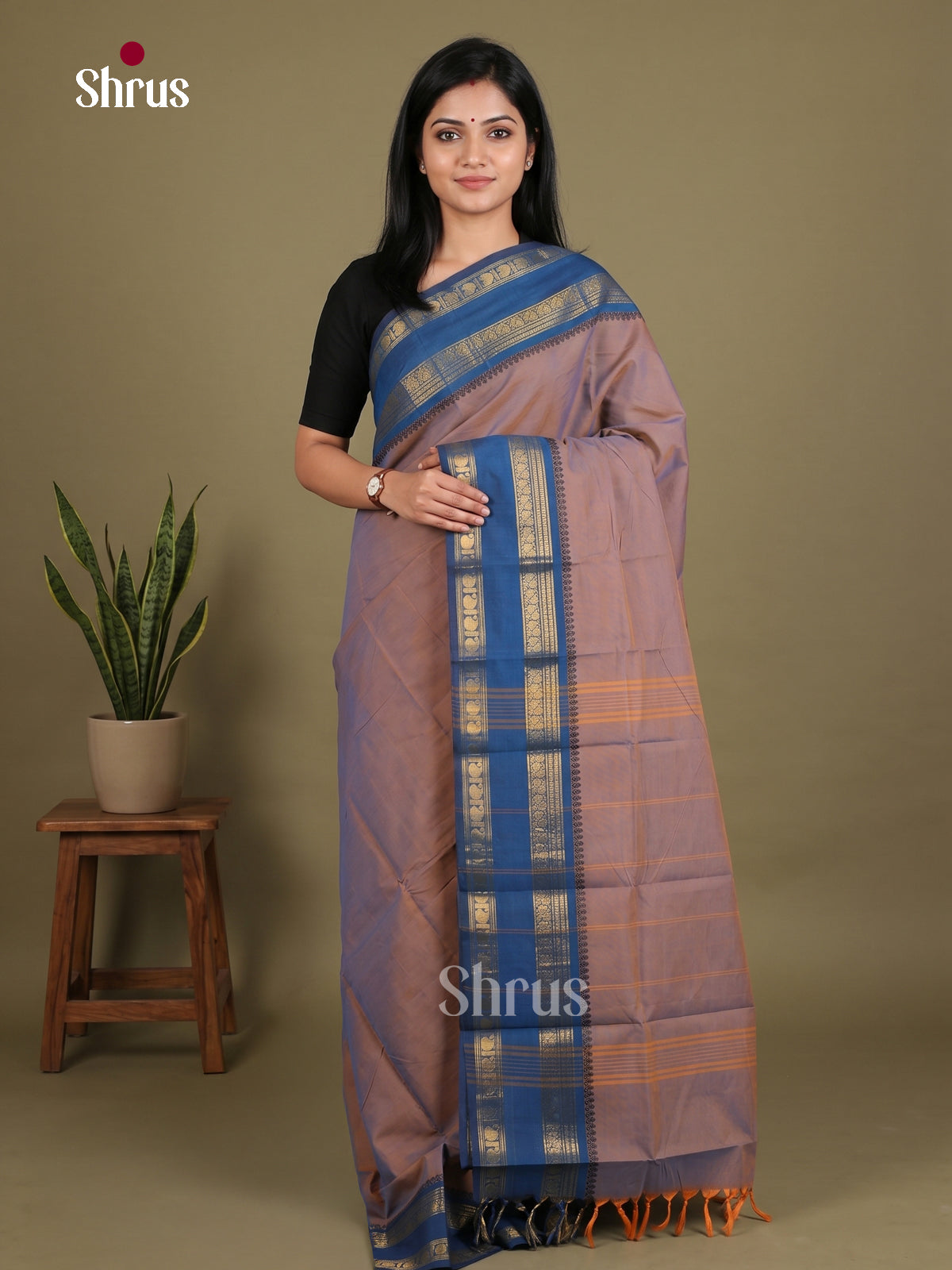 Chettinad Cotton Saree - EES26196