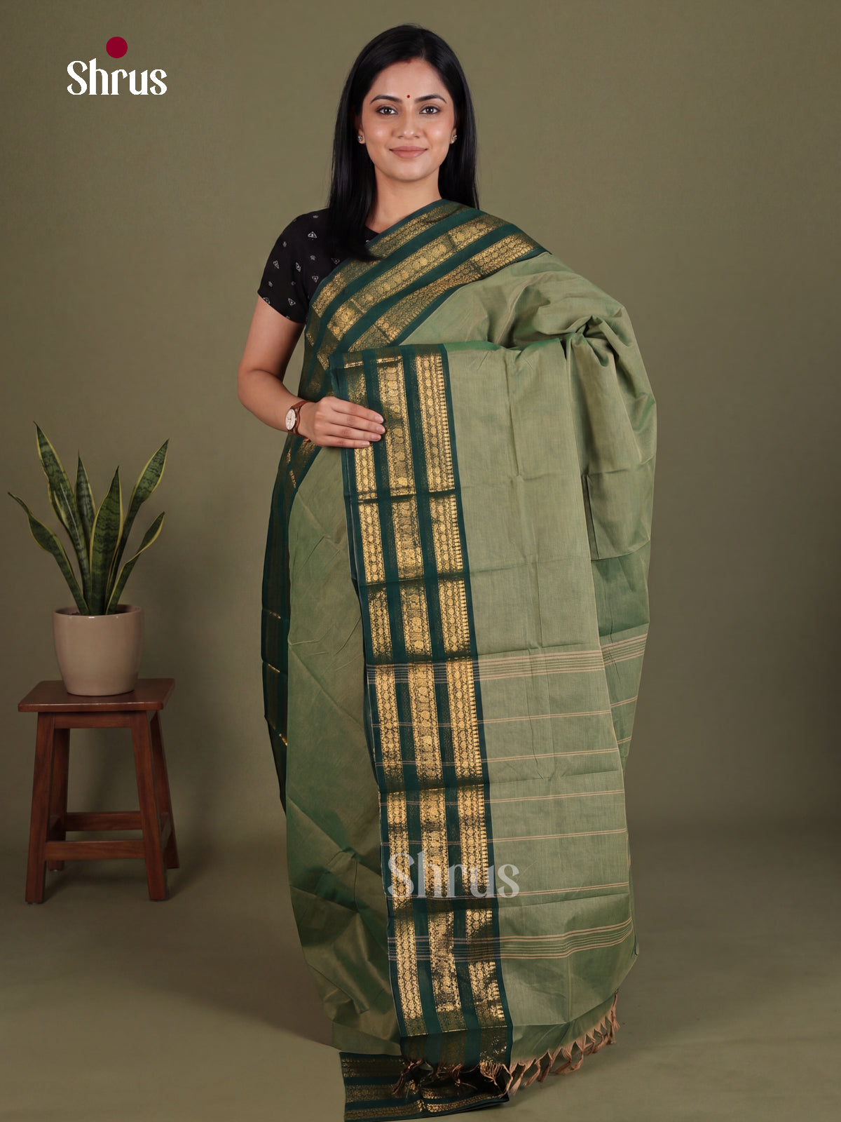 Chettinad Cotton Saree - EES26220