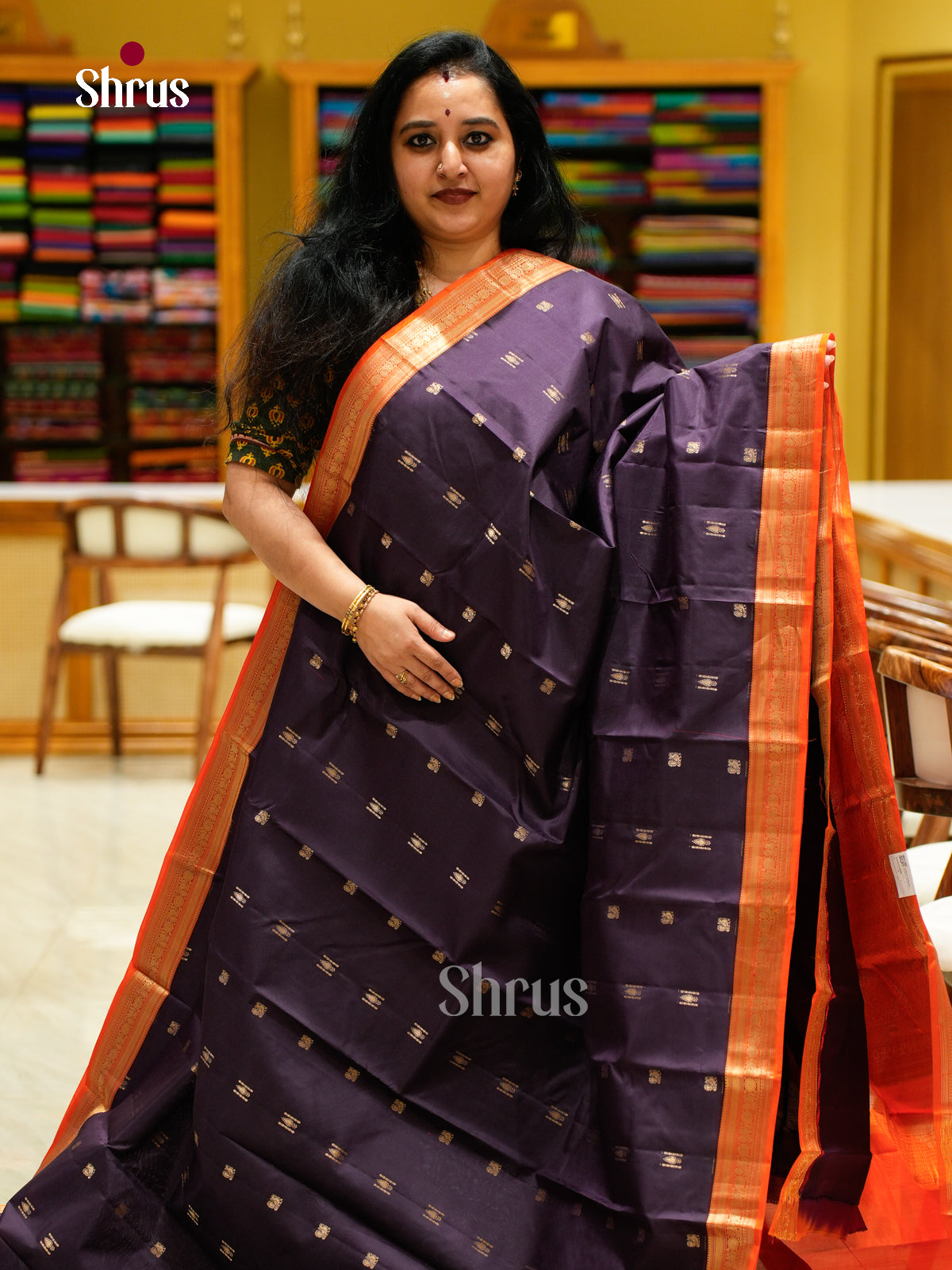 Kanchipuram silk Saree - EES27004