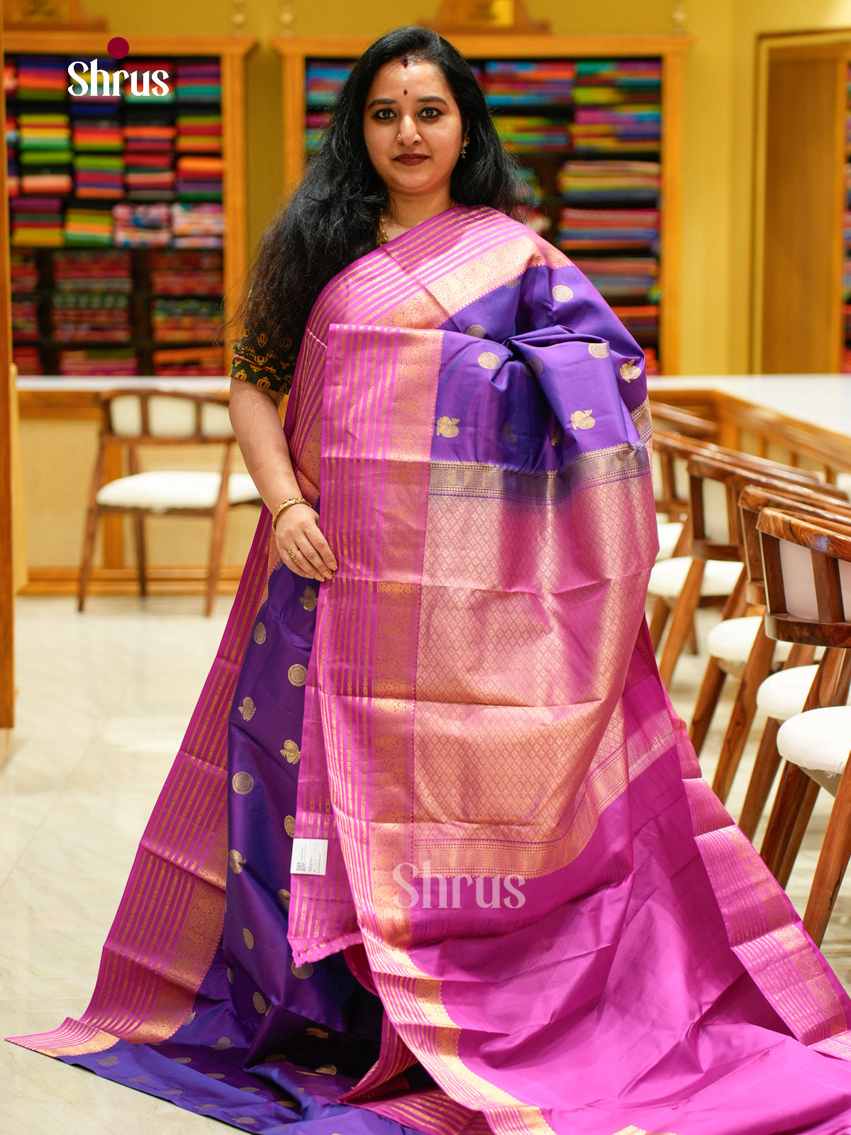 Kanchipuram silk Saree - EES27016