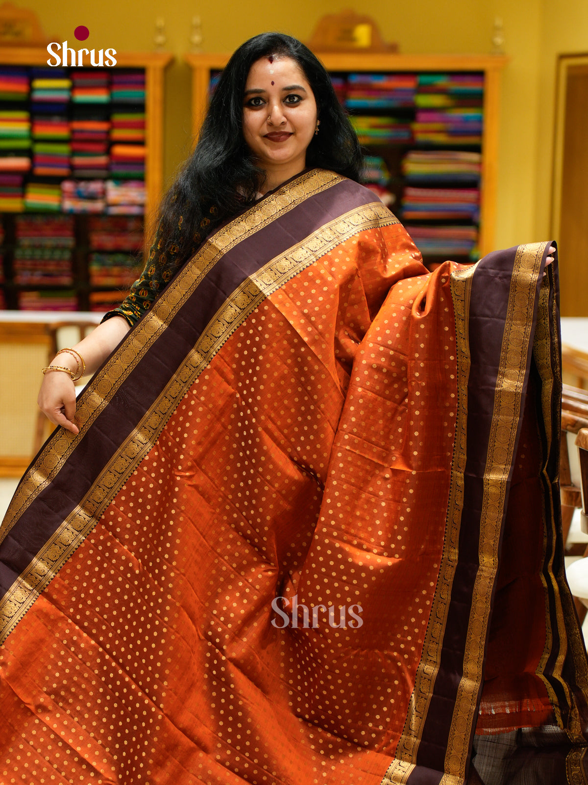 Kanchipuram silk Saree - EES27023