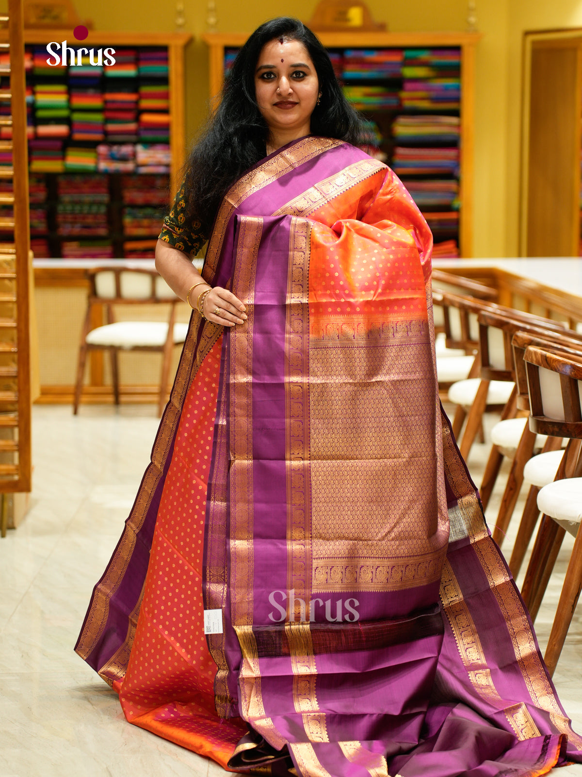 Kanchipuram silk Saree - EES27024