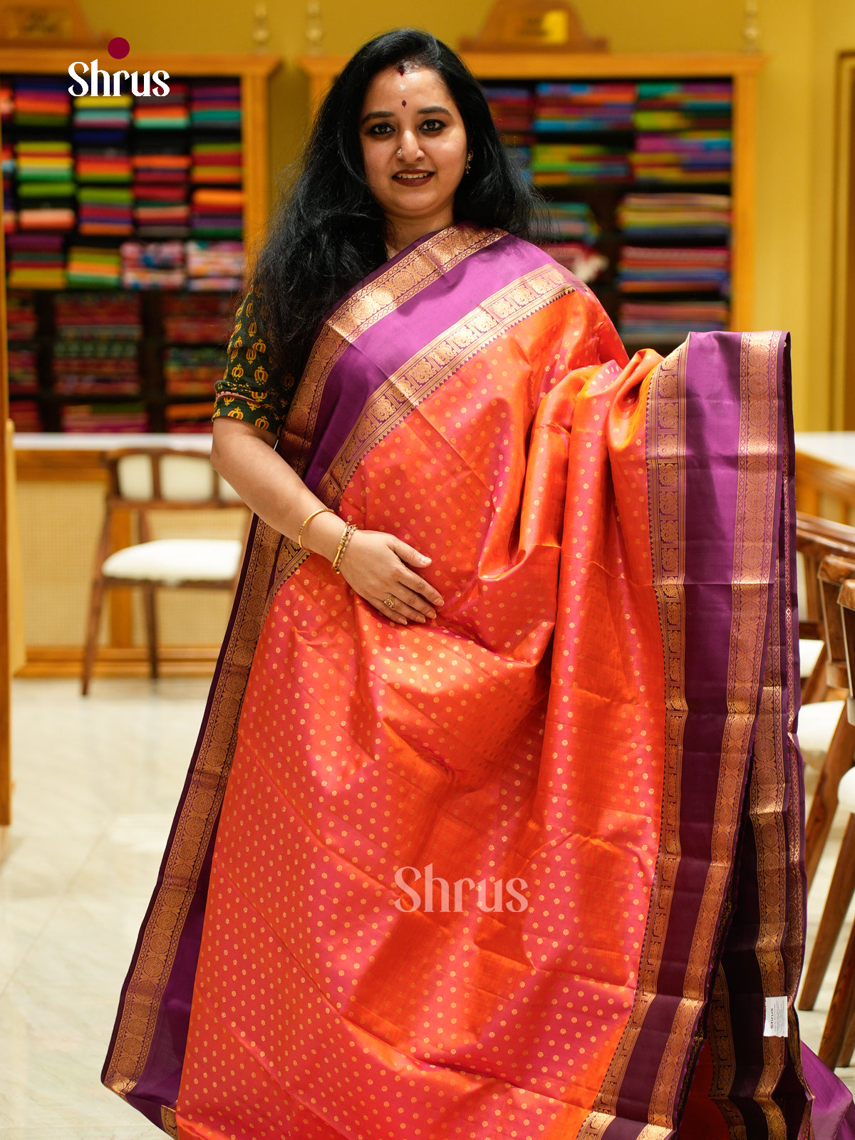 Kanchipuram silk Saree - EES27024