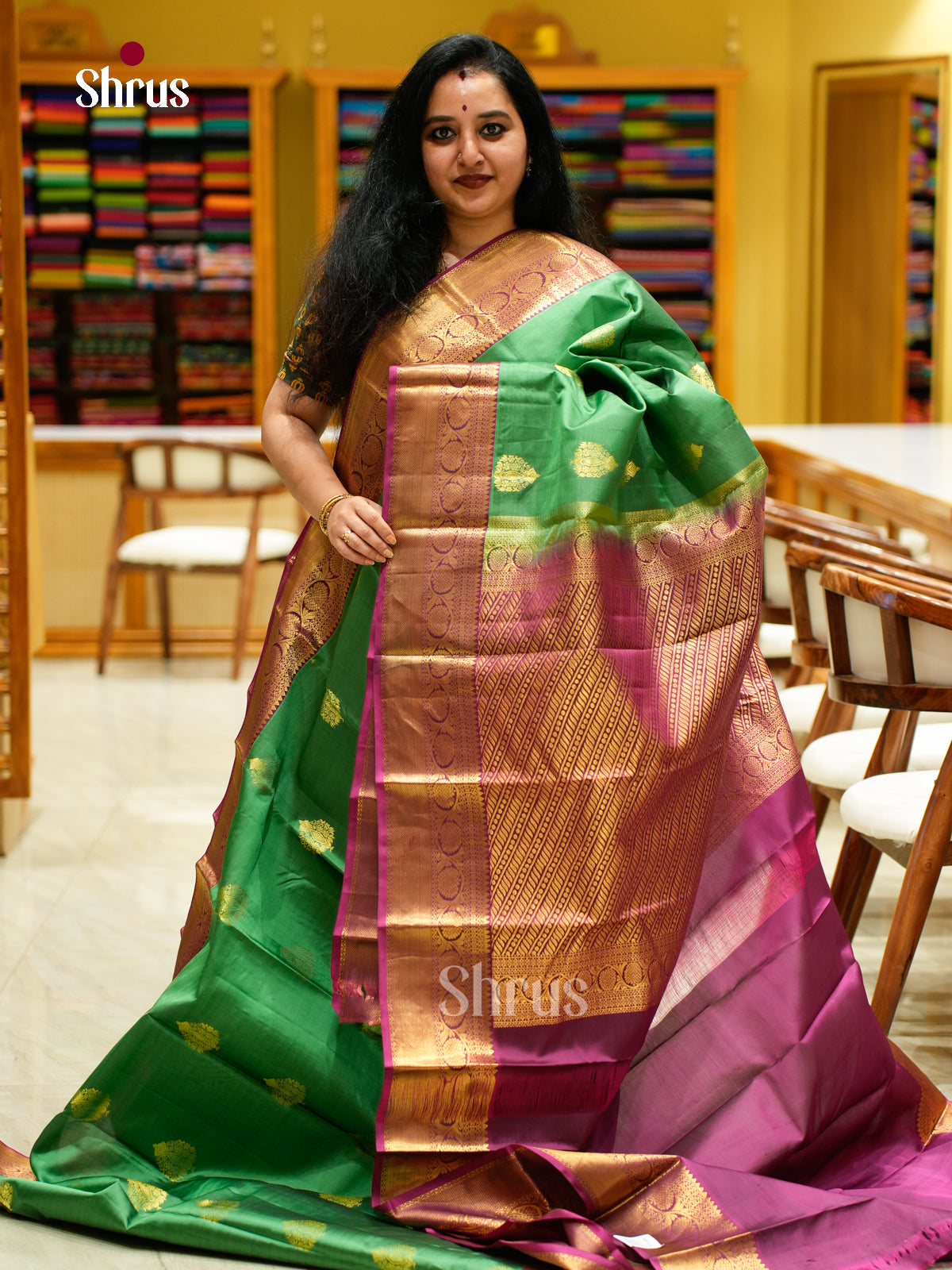 Kanchipuram silk Saree - EES27057