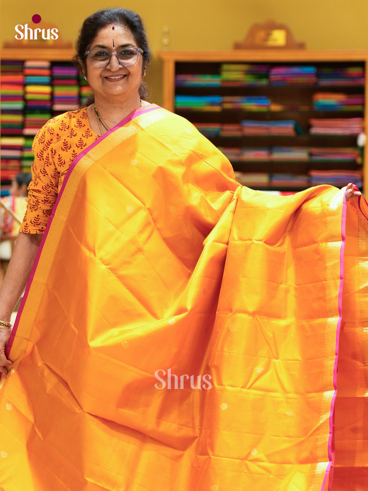 Kanchipuram silk Saree - EES27101 - Shop on Shrus.com