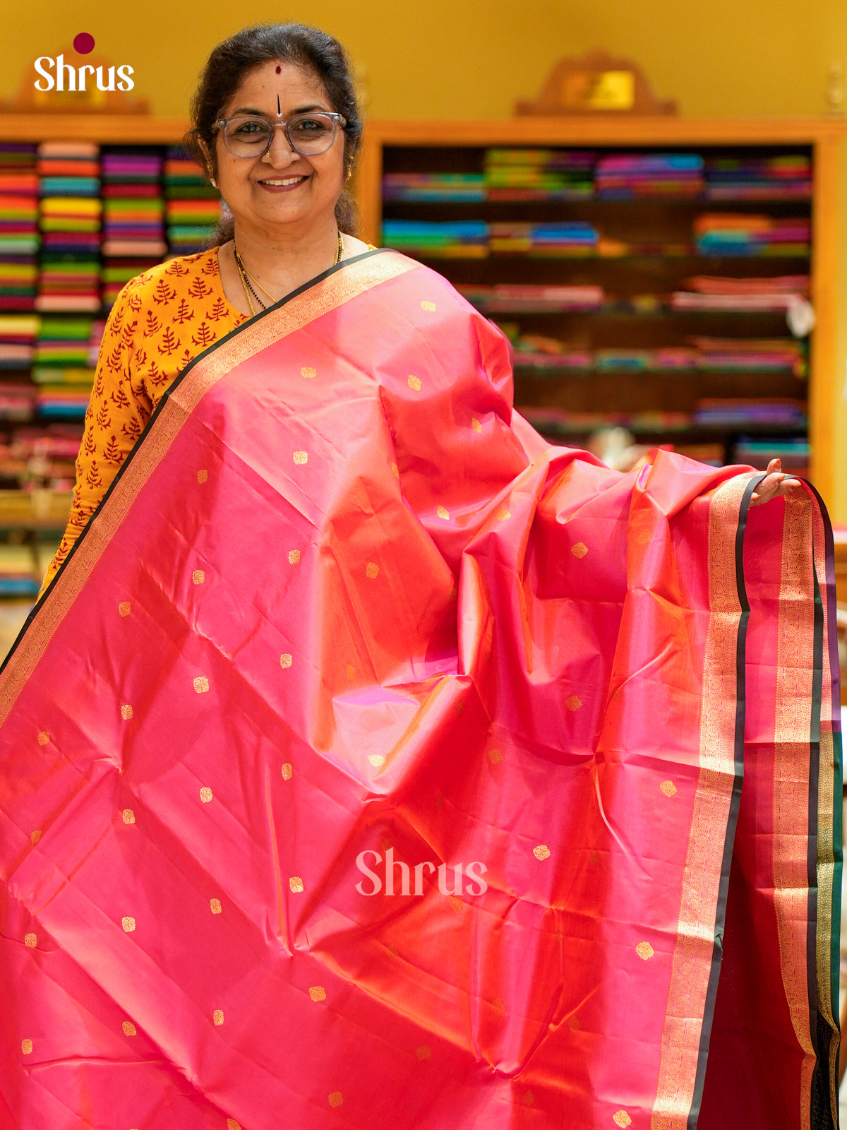 Kanchipuram silk Saree - EES27103 - Shop on Shrus.com