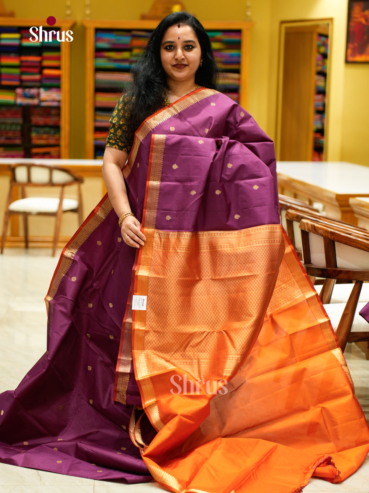 Kanchipuram silk Saree - EES27104