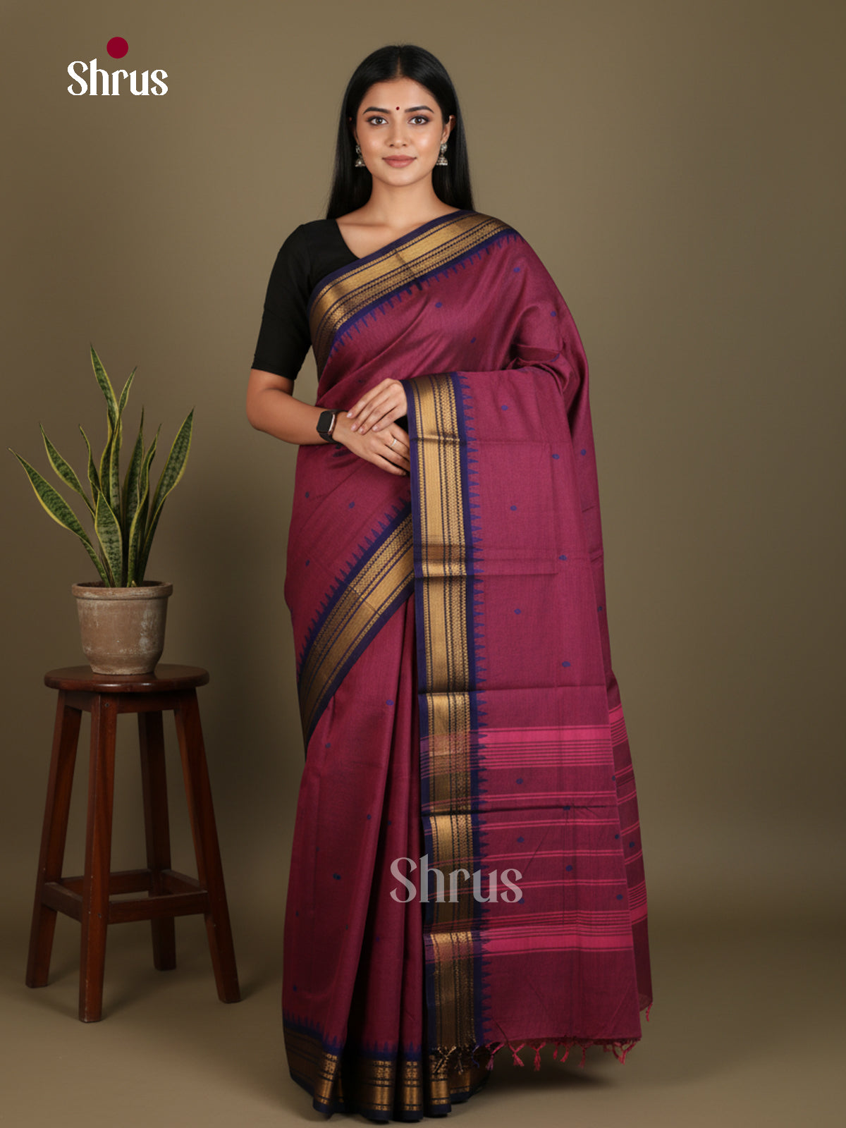 Chettinad Cotton Saree - EES27132