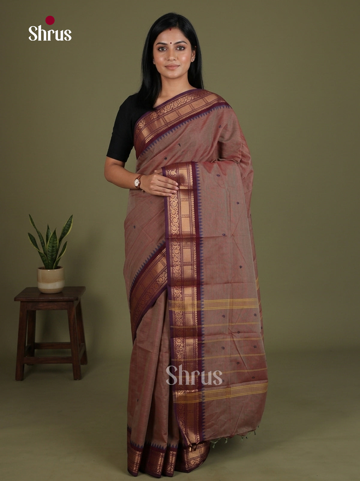 Chettinad Cotton Saree - EES27150