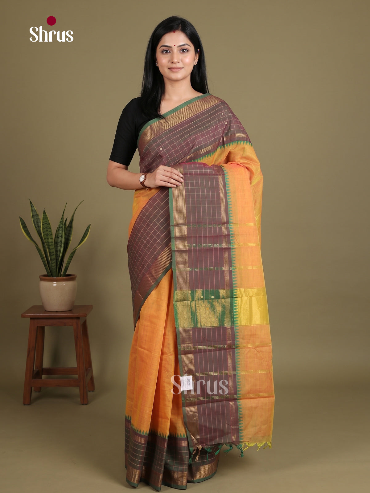 Chettinad Cotton Saree - EES27163